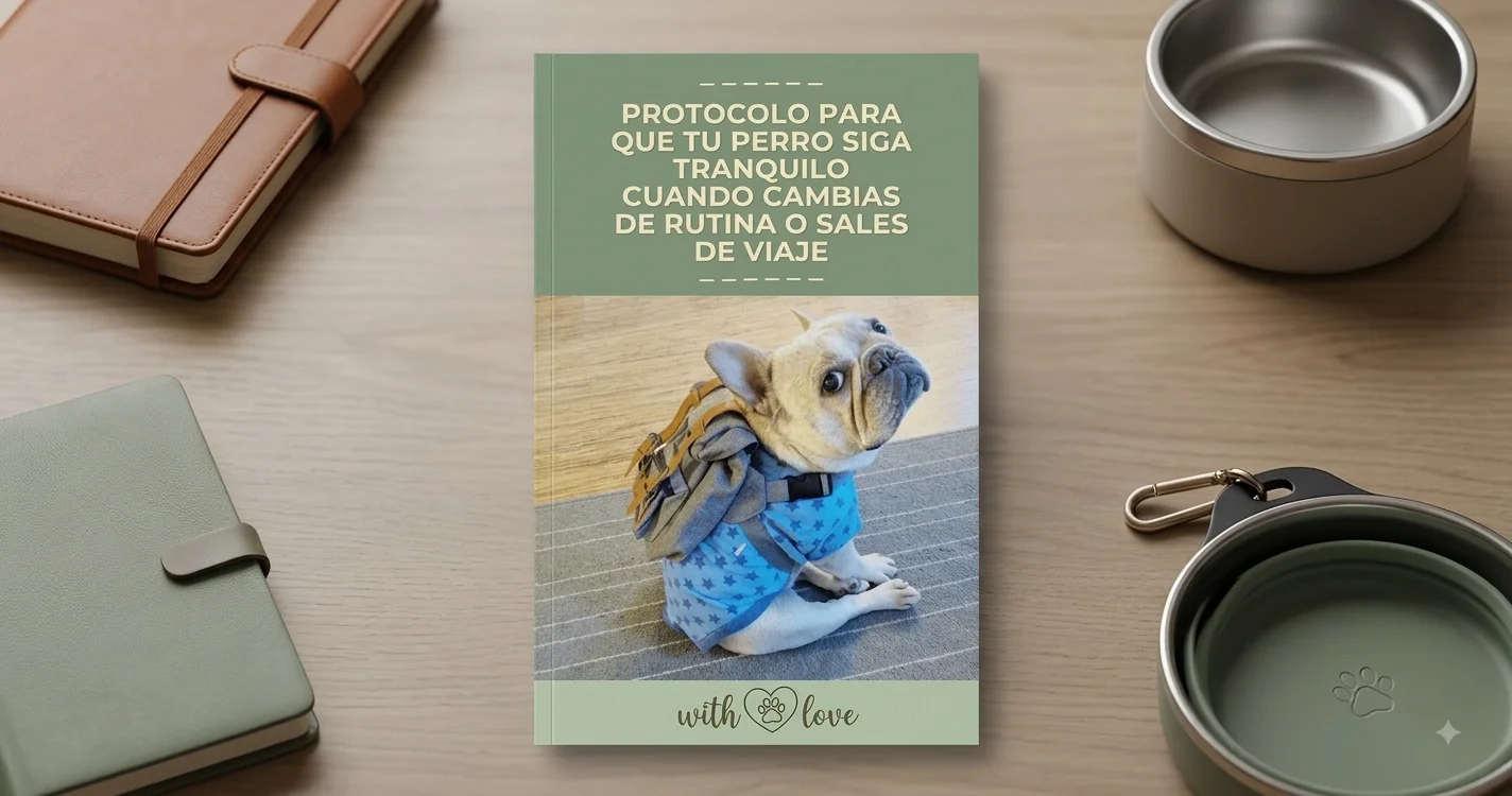 Protocolo impreso sujeto a un portapapeles sobre fondo crema