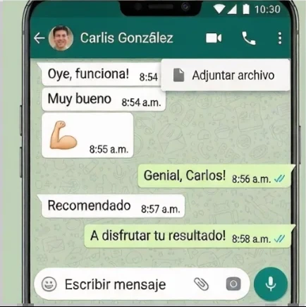 Testimonio por WhatsApp de Carlis González